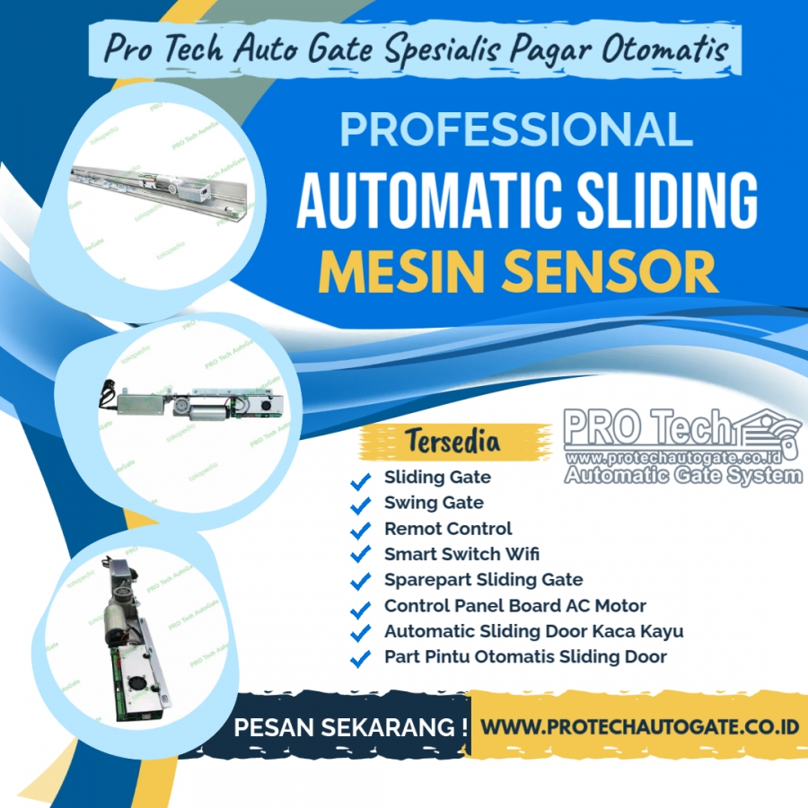 Automatic Sliding Door Mesin Sensor Pintu Otomatis: Panduan Lengkap Spesifikasi & Pemasangan