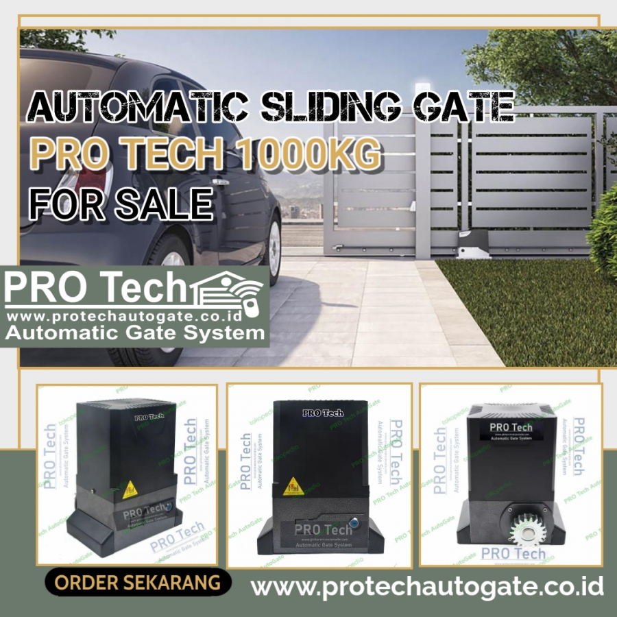 Automatic Sliding Gate PRO Tech 1000kg