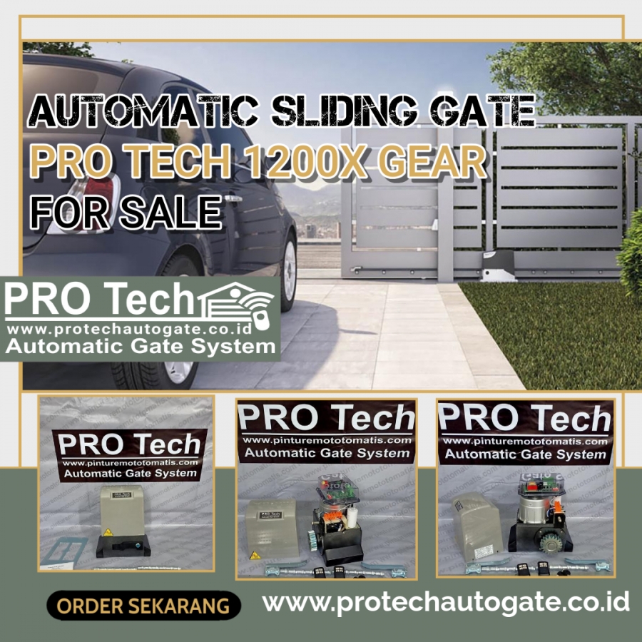 Automatic Sliding Gate PRO Tech 1200 X Gear Rack