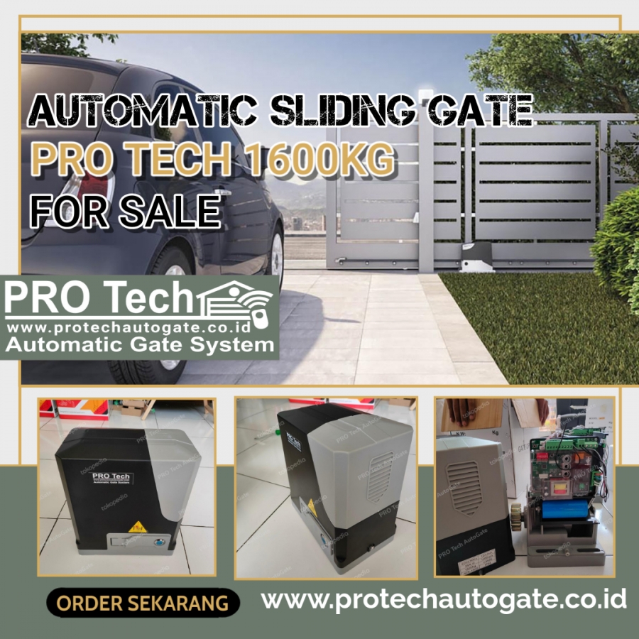 Automatic Sliding Gate PRO Tech 1600kg
