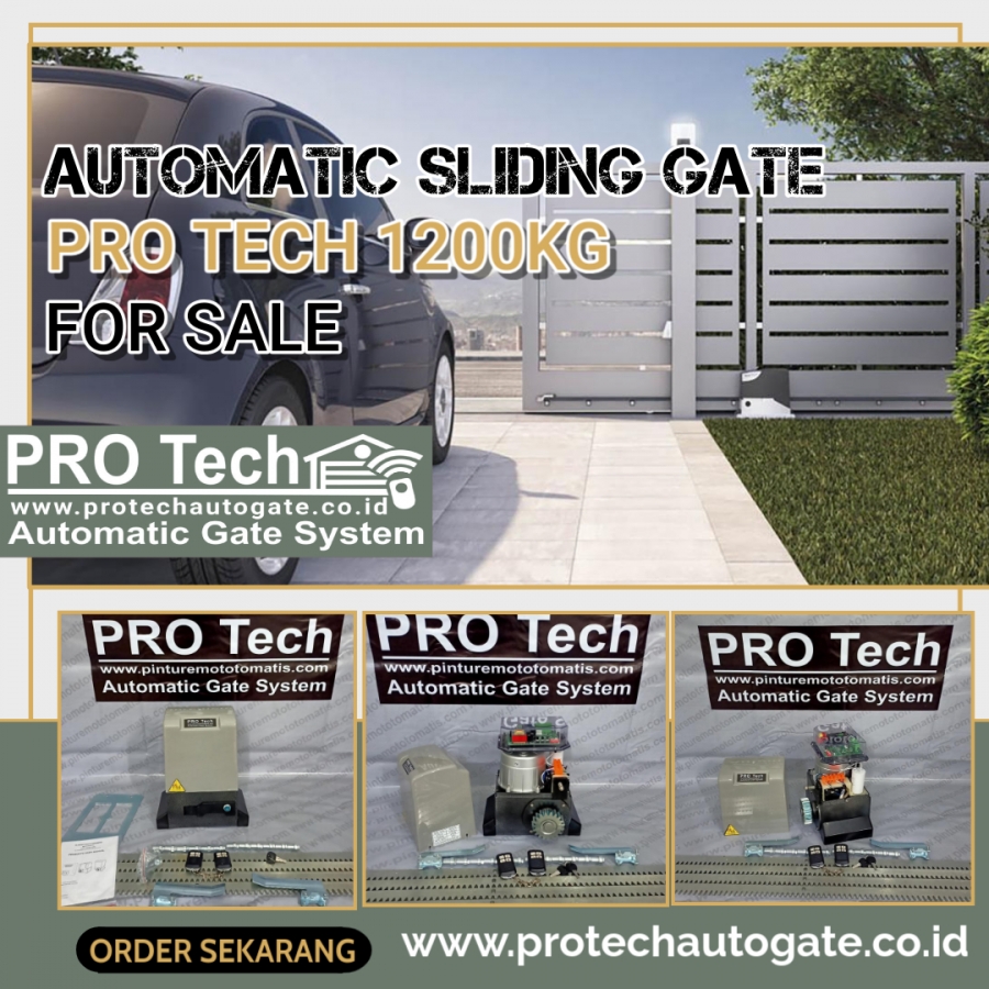 Automatic Sliding Gate PRO Tech 1200kg