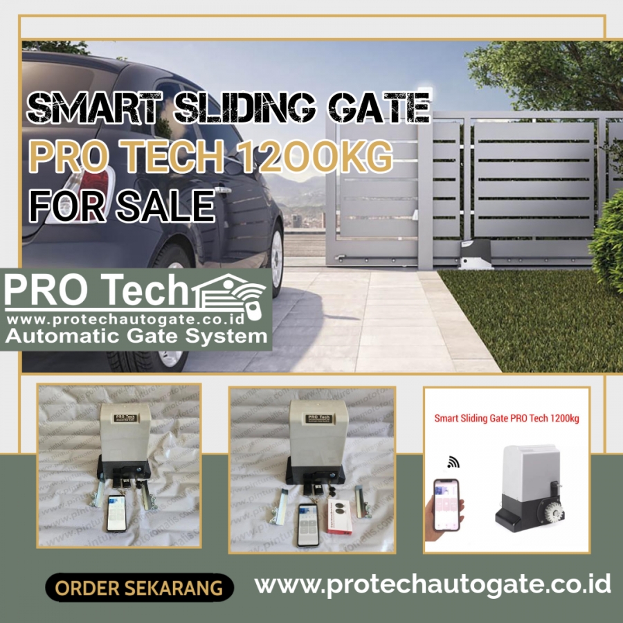 Smart Sliding Gate PRO Tech 1200kg