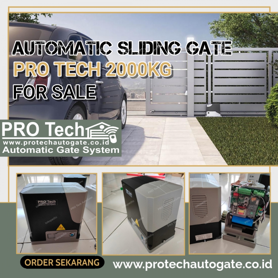 Automatic Sliding Gate PRO Tech 2000kg