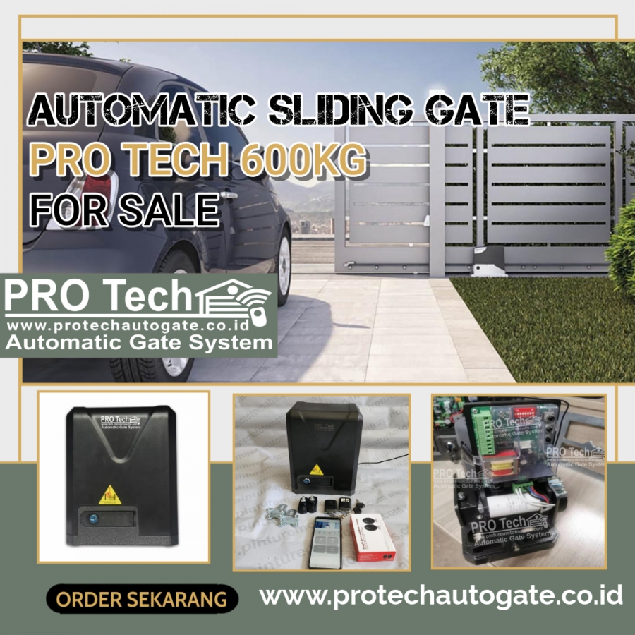 Automatic Sliding Gate PRO Tech 600kg