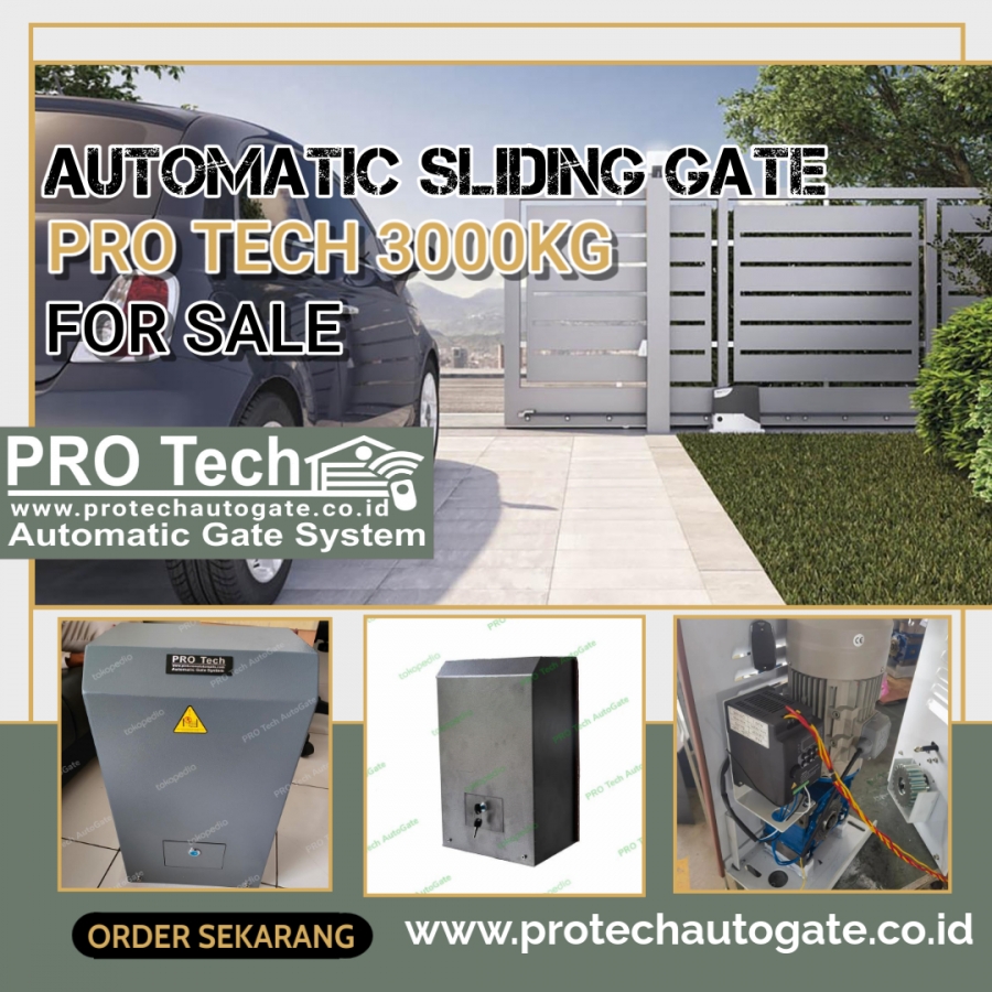 Automatic Sliding Gate PRO Tech 3000kg