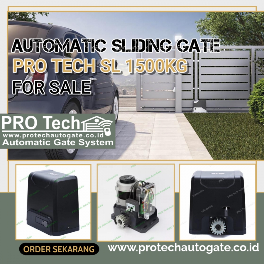 Automatic Sliding Gate PRO Tech SL 1500kg