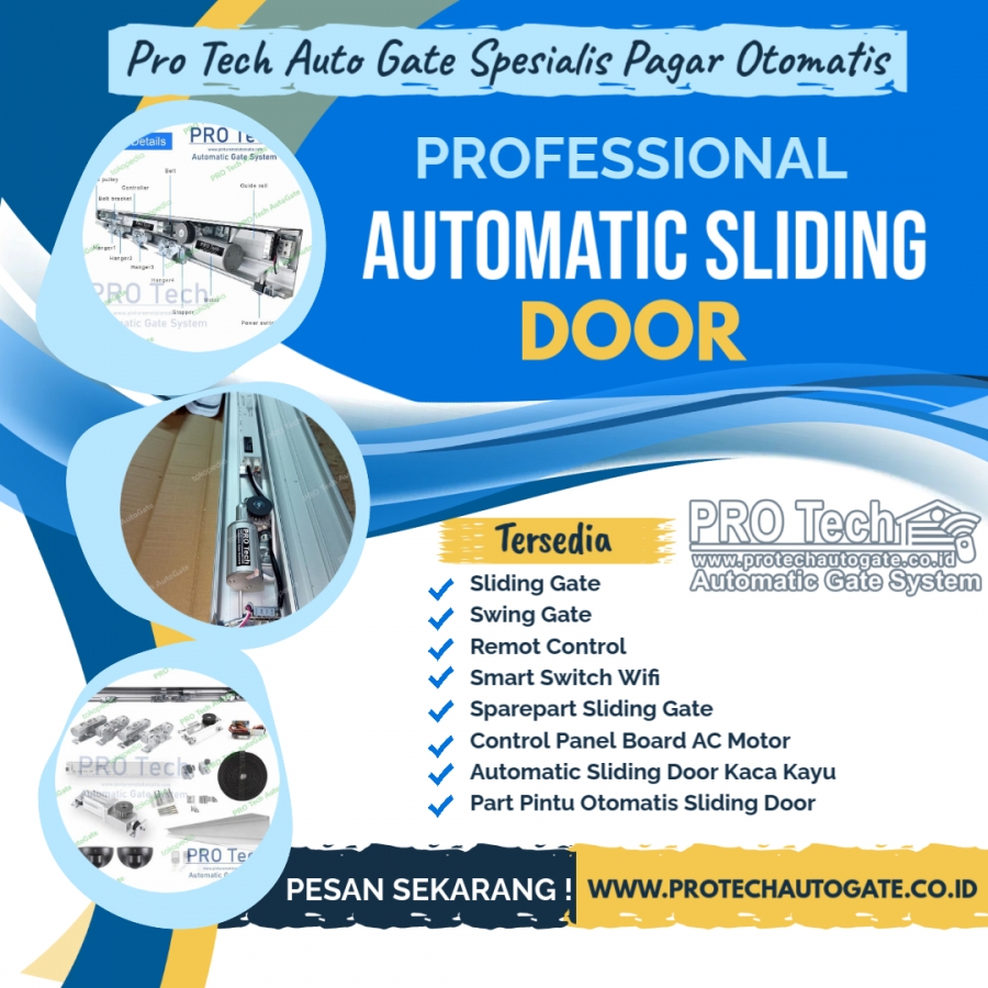 Pintu Otomatis Sliding Door: Fungsi, Jenis, dan Keunggulannya